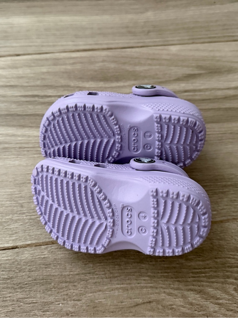 Lilac Baby crocs - Picture 2 of 3